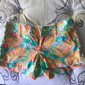 Lilly Pulitzer low rise Walsh shorts